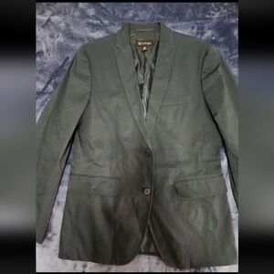 Men Teal Blazer Jacket